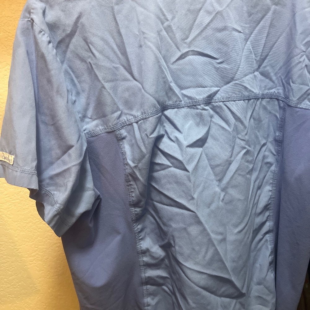 Ceil blue scrub top